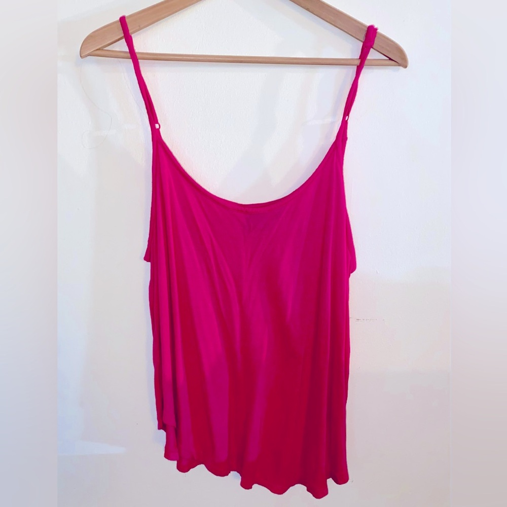 Hot pink tank